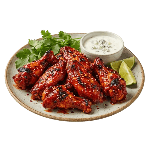 Spicy chicken wings